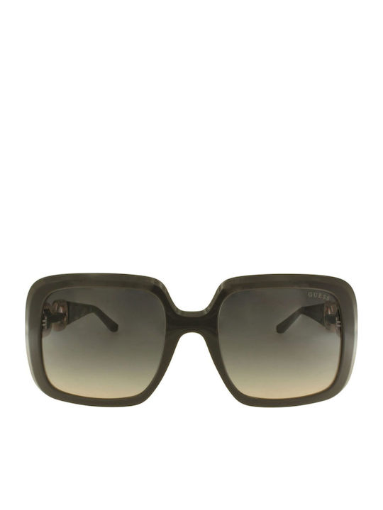 Guess Damen Sonnenbrille mit Schwarz Kunststoff Gestell und Gray Verlaufsfarbe Linse GU00161 20B