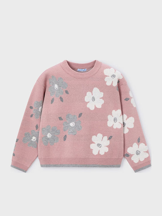 Kinderpullover Langarm Rosa
