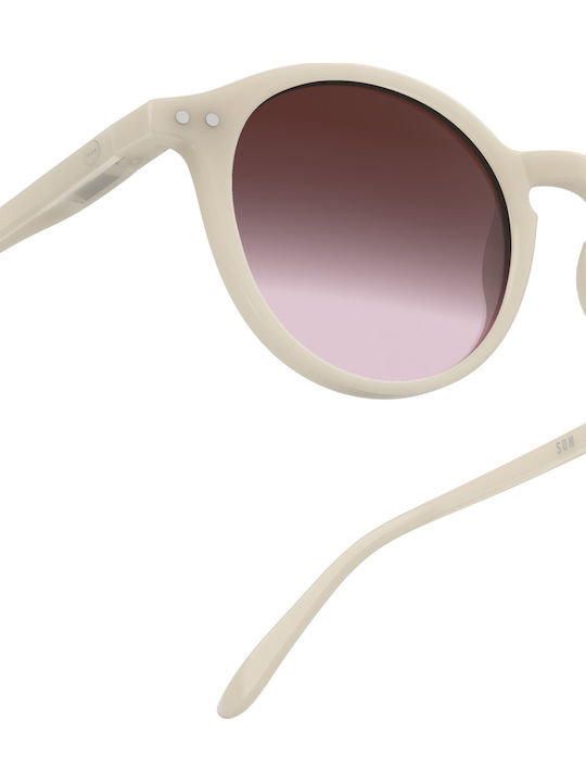 Izipizi Unisex Sunglasses with Yellow Plastic Frame and Yellow Gradient Lens