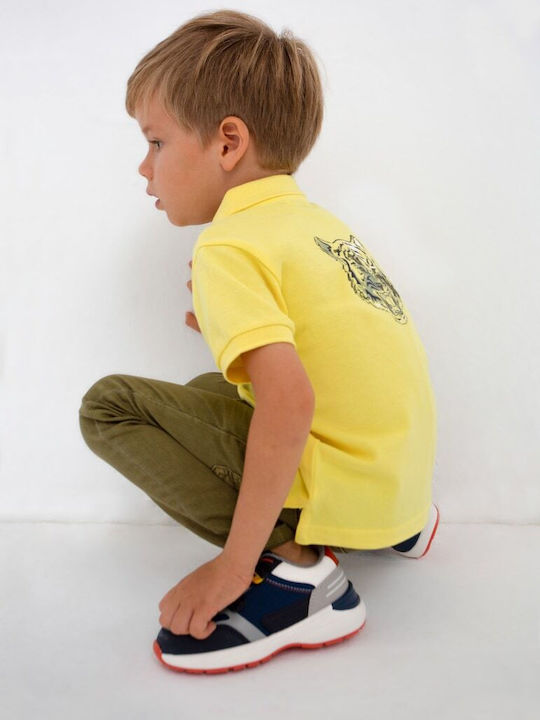 Kids' Polo Short Sleeve Yellow