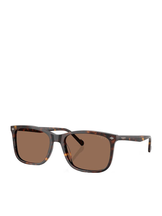 Vogue Unisex Ochelari de soare cu Maro Tortoise Cadru și Maro Lentilă VO5618S W65673
