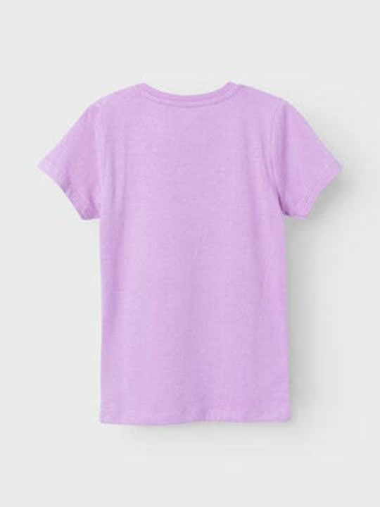 Kinder-T-Shirt Flieder