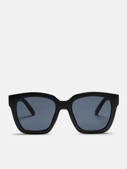 Chpo Marais X Unisex Sunglasses with Black Plastic Frame and Black Lens 16132SS