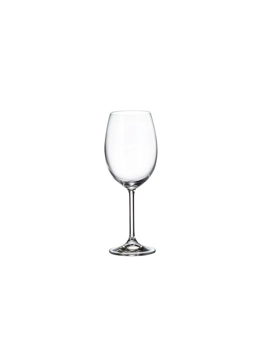 Bohemia Gastro Set of Glasses for Red Wine made of Crystal Stemmed 450ml 6pcs