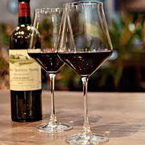 Bohemia Loxia Set Brillen für Rotwein Kelch Kristall 400ml 6 Stück