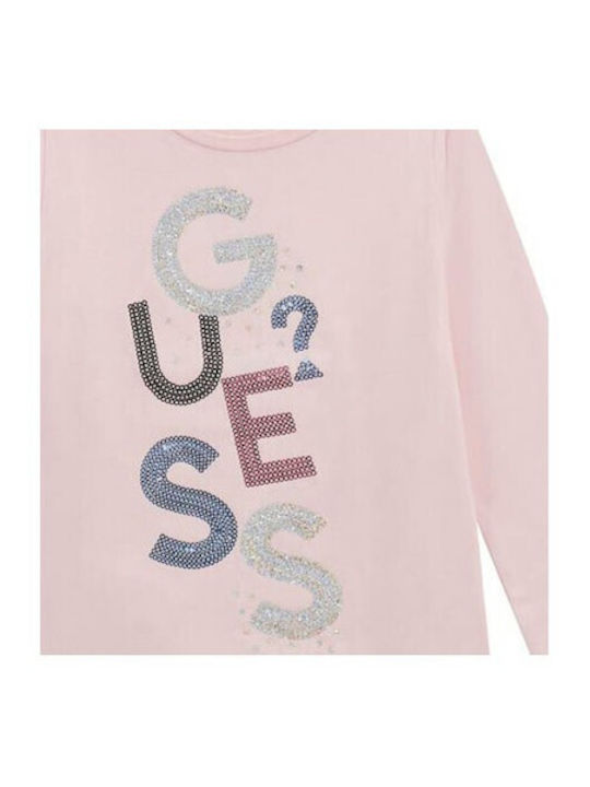 Kids' Shirt Long Sleeve Pink  Girl