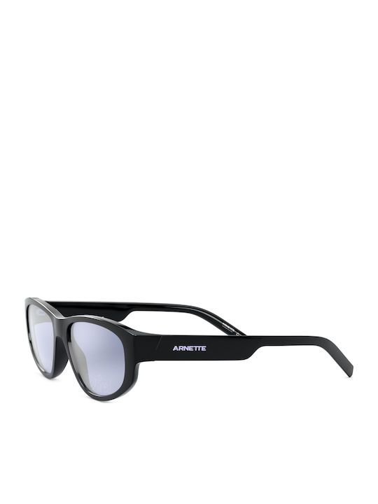Arnette Daemon Men's Sunglasses with Black Plastic Frame and Black Mirror Lens AN4269 41/AM