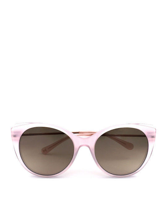 Ted Baker Keyla Дамски Слънчеви Очила с Розова Рамка и Розови Стъкла TB1589 281