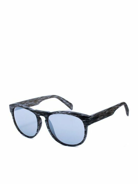 Italia Independent Men's Sunglasses with Gray Plastic Frame