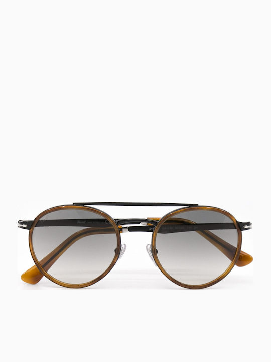 Persol Ανδρικά Γυαλιά Ηλίου με Καφέ Ταρταρούγα Σκελετό και Καφέ Ντεγκραντέ Φακό PO2467S 109132