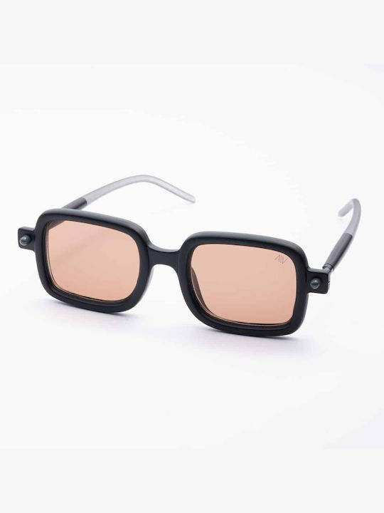 AV Sunglasses Summit Unisex Γυαλιά Ηλίου με Κοκκάλινο Σκελετό Black Matt