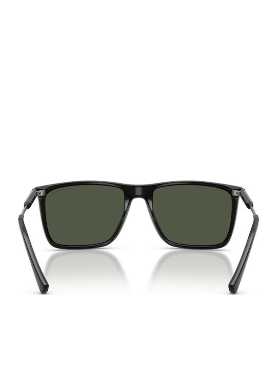 Armani Exchange Bărbătești Ochelari de soare cu Negru Cadru și Verde Lentilă AX4160S 81582J