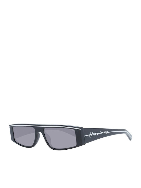 Sting Women's Sunglasses with Black Plastic Frame and Black Lens SST366 0700