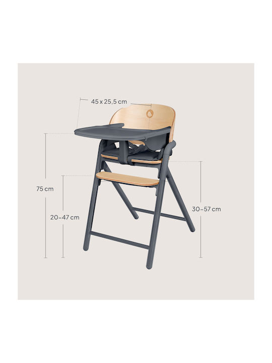 Lionelo Celia Baby Highchair 3 in 1 Gray