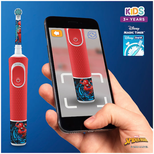 Oral-B Vitality Pro Children's Electric Toothbrush for 3+ Years Spiderman