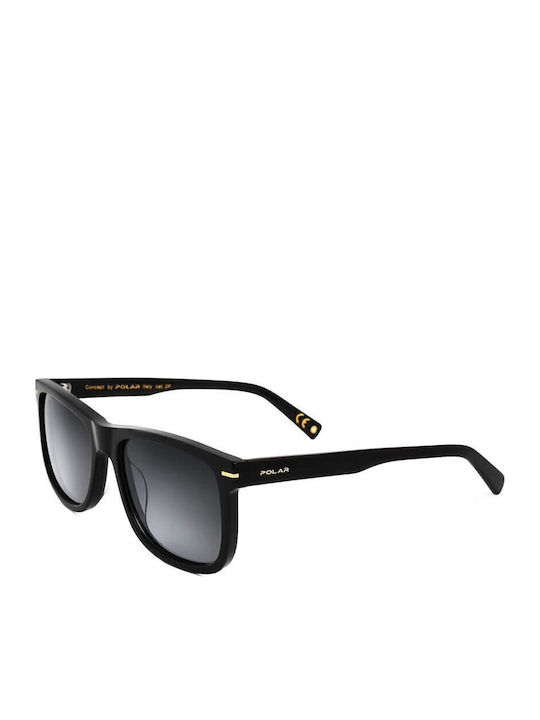 Polar Unisex Sunglasses with Horn-Rimmed Frame 77 Gradient Polarized