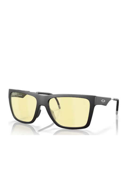 Oakley Nxtlvl Мъжки Слънчеви Очила с Черна Пластмасова Рамка и Жълти Стъкла OO9249-01