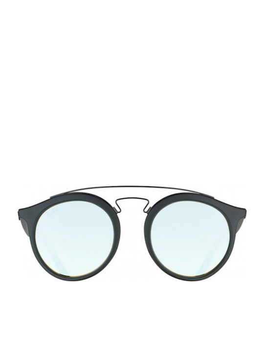 Ray Ban Gatsby II Unisex Sunglasses with Black Frame and Brown Gradient Mirror Lens RB4257 6253/B8