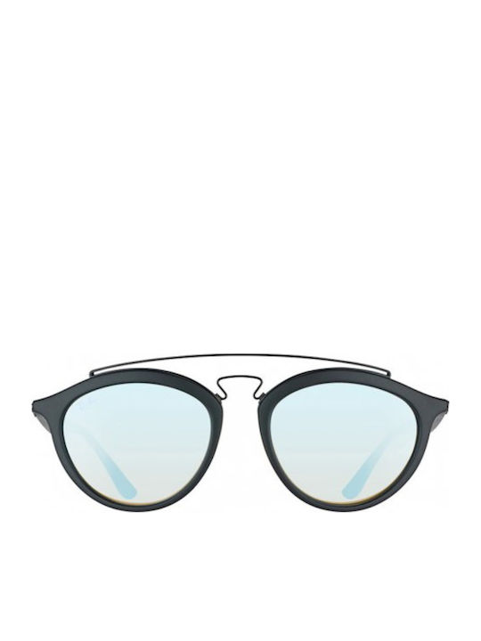 Ray Ban Gatsby II Unisex Sunglasses with Black Frame and Brown Gradient Mirror Lens RB4257 6253/B8