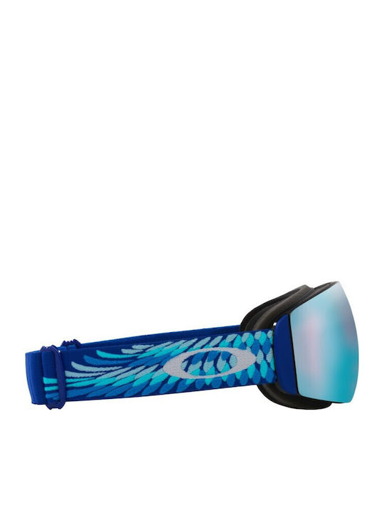 Oakley Flight Deck Ski- & Snowboardbrille Erwachsene Blau mit Linse in Blau Farbe