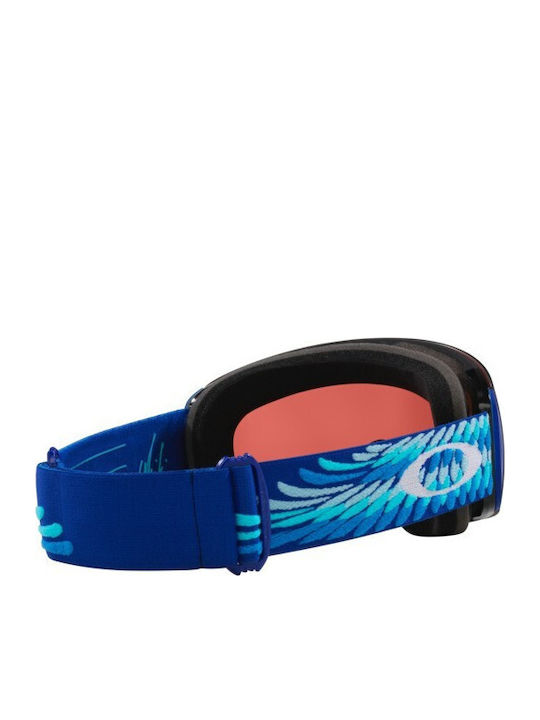 Oakley Flight Deck Ski- & Snowboardbrille Erwachsene Blau mit Linse in Blau Farbe