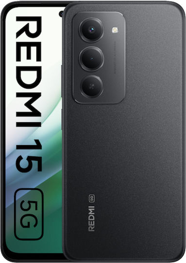 Xiaomi Redmi 15C Dual SIM (6GB/128GB) Midnight Black