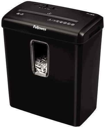 Fellowes Cross Cut 6-Sheet Paper Shredder
