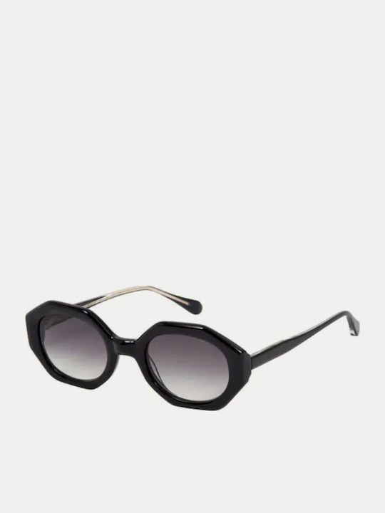 Gigi Barcelona Molly Damen Sonnenbrille mit Kunststoff Gestell Black 6686/1