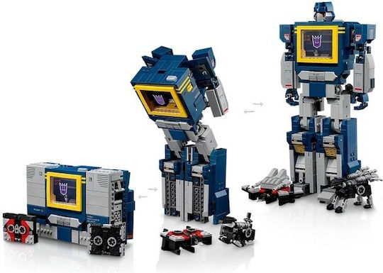 LEGO Icons Transformers: Soundwave За 18+ Години 1505 Бройки