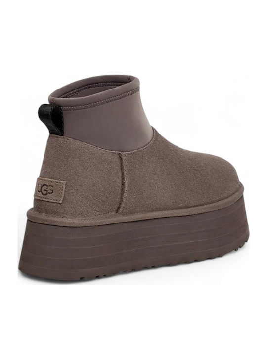 Classic Mini Dipper Ghete Dama De Piele Thundercloud