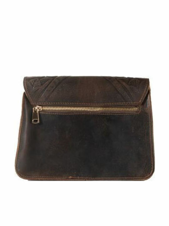 -leather Leather Women's Bag Crossbody Brown