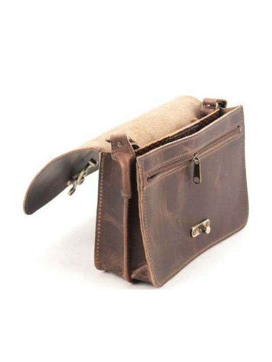 -leather Leather Women's Bag Crossbody Brown