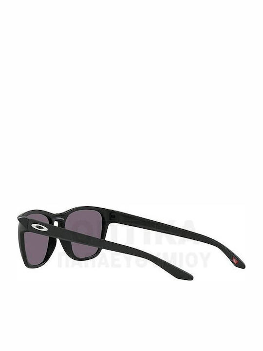 Oakley Manorburn Ανδρικά Γυαλιά Ηλίου με Μαύρο Κοκκάλινο Σκελετό και Μαύρο Φακό