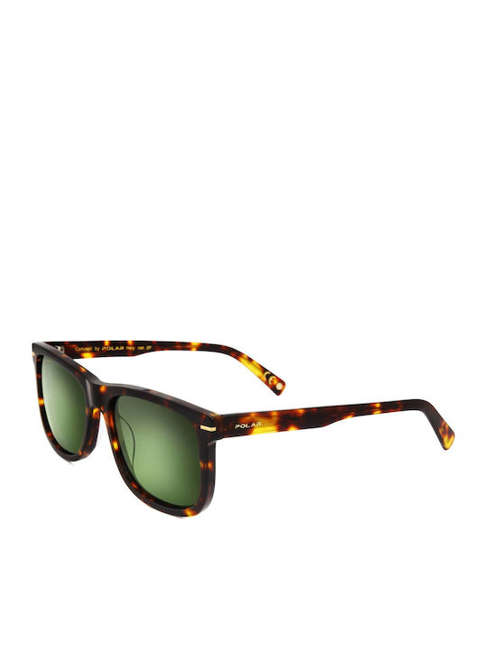 Polar Unisex Sunglasses with Horn-Rimmed Frame 428 Gradient Polarized