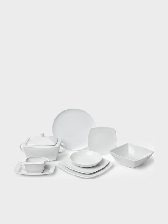 Emfasi Gold Porcelain Dinnerware Set 40pcs