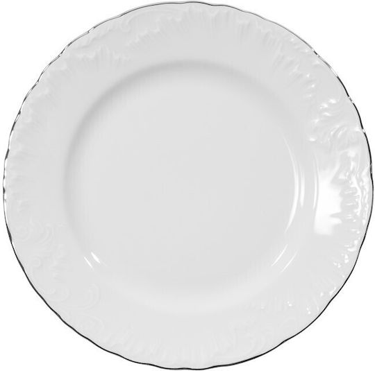 Emfasi Silver Porcelain Dinnerware Set 20pcs