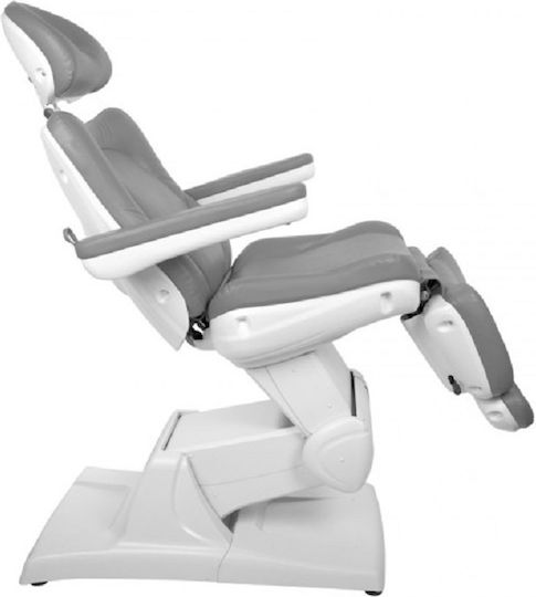Beauty Chair Gray with Adjustable Height and Electric Lifting