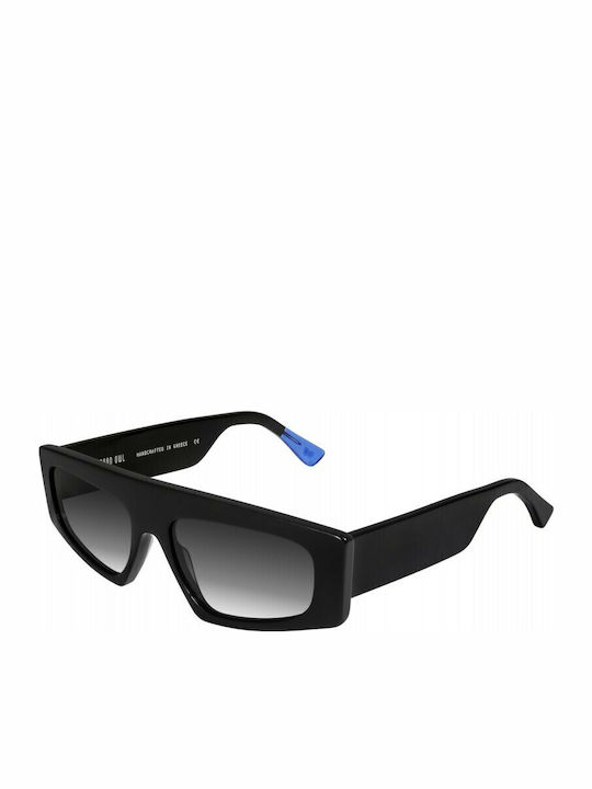 Urban Owl Cora Women's Sunglasses with Brown Tartaruga Plastic Frame and Black Gradient Lens C1