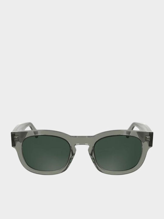 Calvin Klein Unisex Sunglasses with Gray Plastic Frame and Gray Lens CKJ25601S 057