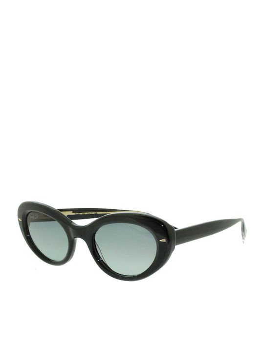 Gigi Barcelona Giulietta Women's Sunglasses with Black Plastic Frame and Black Gradient Lens 6654/1