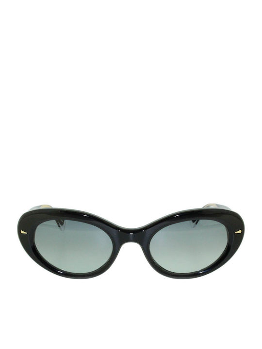 Gigi Barcelona Giulietta Women's Sunglasses with Black Plastic Frame and Black Gradient Lens 6654/1