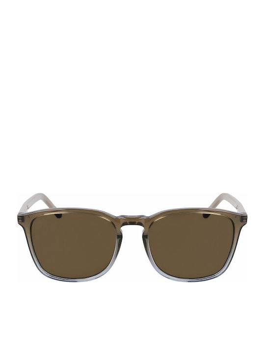 Zeiss Unisex Sunglasses with Brown Plastic Frame and Brown Lens S0390338