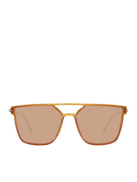 Pepe Jeans Antonella Women's Sunglasses with Orange Frame and Orange Lens PJ7377-C6