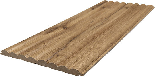 3D Wall Panels from MDF with Glue Beige