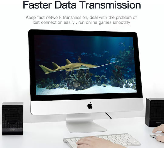 Cat 6 Internet Cable LAN SSTP Cable 1 Gb/s 25 m Vention