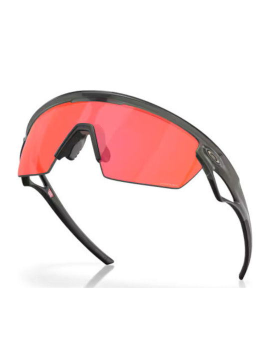 Oakley Sphaera Men's Sunglasses with Black Plastic Frame and Red Mirror Lens OO9403-09