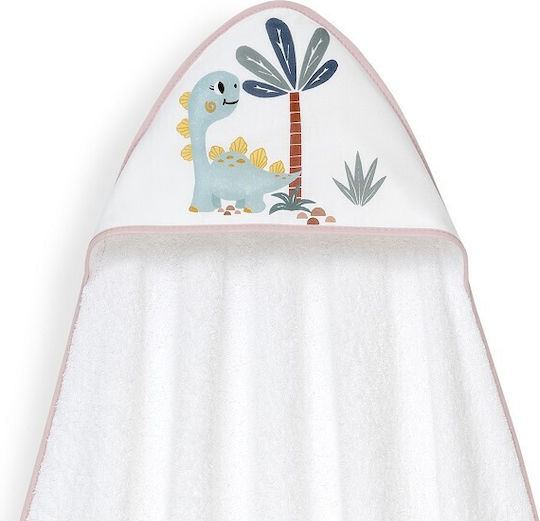 Interbaby Baby Bathrobe Hooded 100x100cm