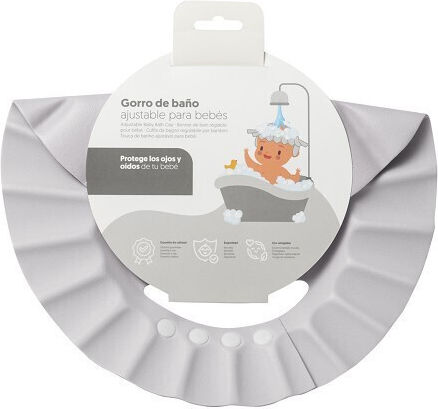 Interbaby Halat De Baie Pentru Bebeluşi Cu Glugă Albastru 100x100cm
