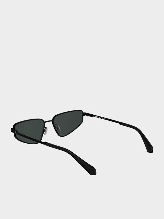 Calvin Klein Women's Sunglasses with Black Metal Frame and Black Lens CKJ25200S 002
