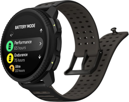 Suunto Vertical 2 48mm Waterproof Smartwatch with Heart Rate Monitor (All Black)